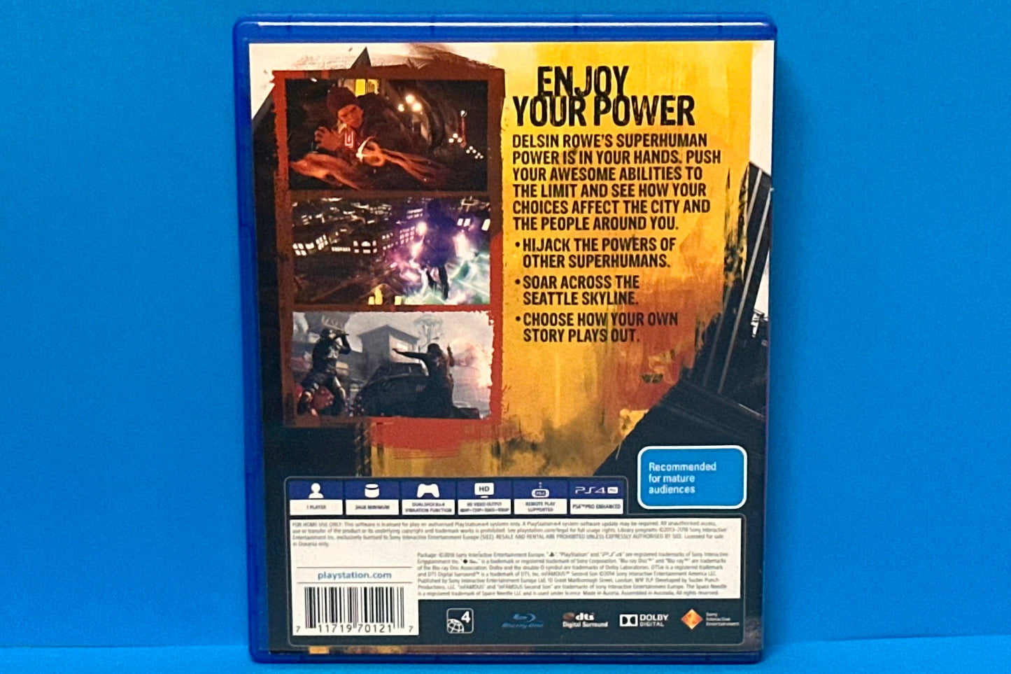 Infamous Second Son - Playstation 4 - Pre-Owned
