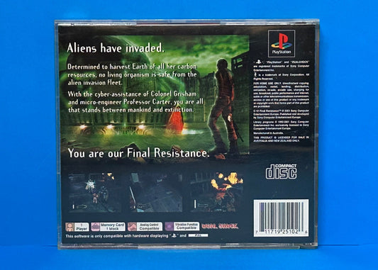 C-12 Final Resistance - Playstation 1 - Pre-Owned