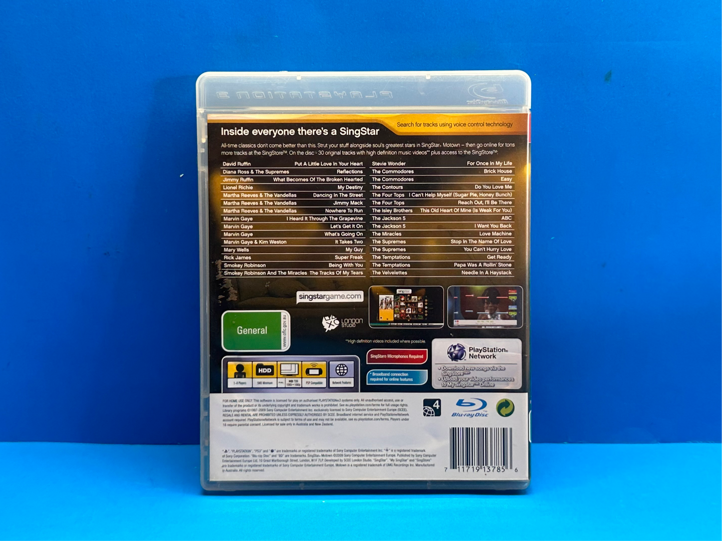 Singstar Motown - PlayStation 3