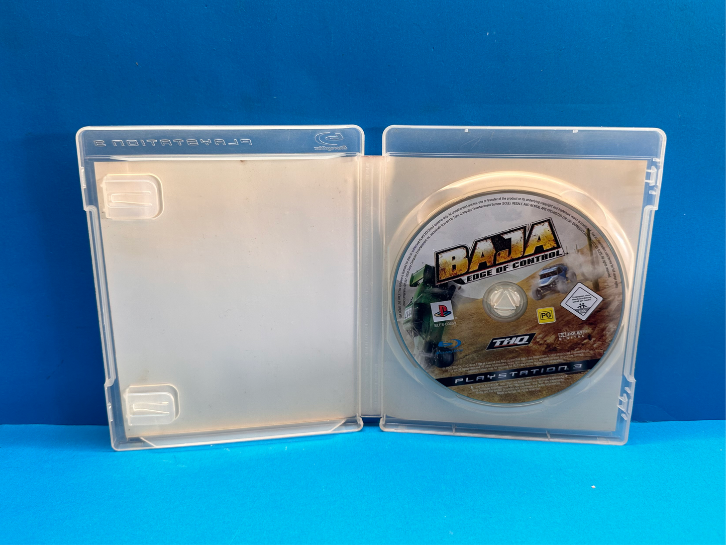BAJA Edge Of Control *No Manual* - PlayStation 3