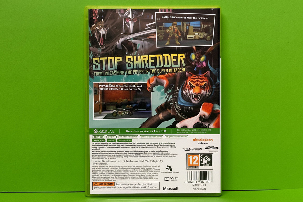 Teenage Mutant Ninja Turtles Danger Of The Ooze - Xbox 360 - Pre-Owned
