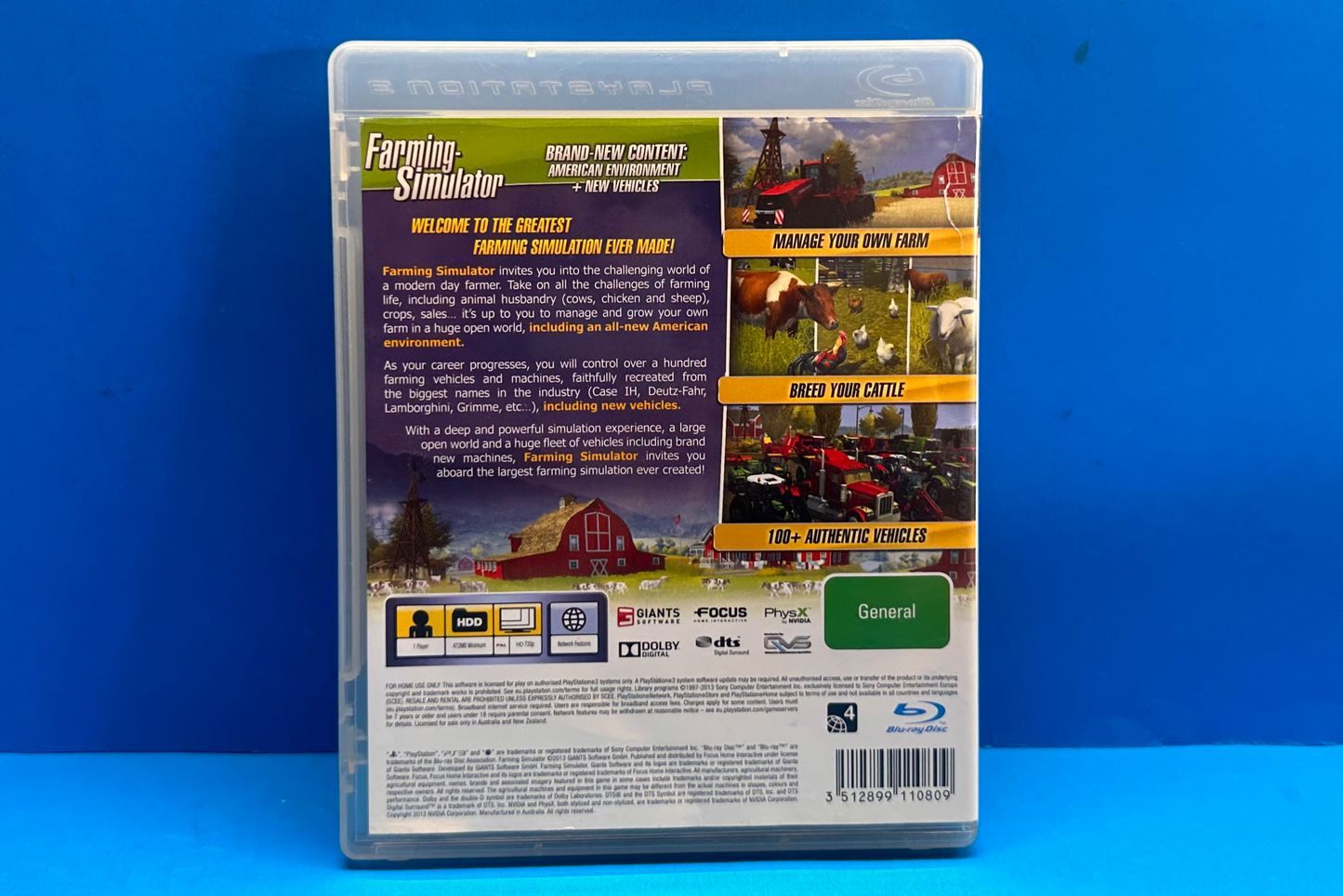 Farming Simulator - PlayStation 3 - Pre-Owned