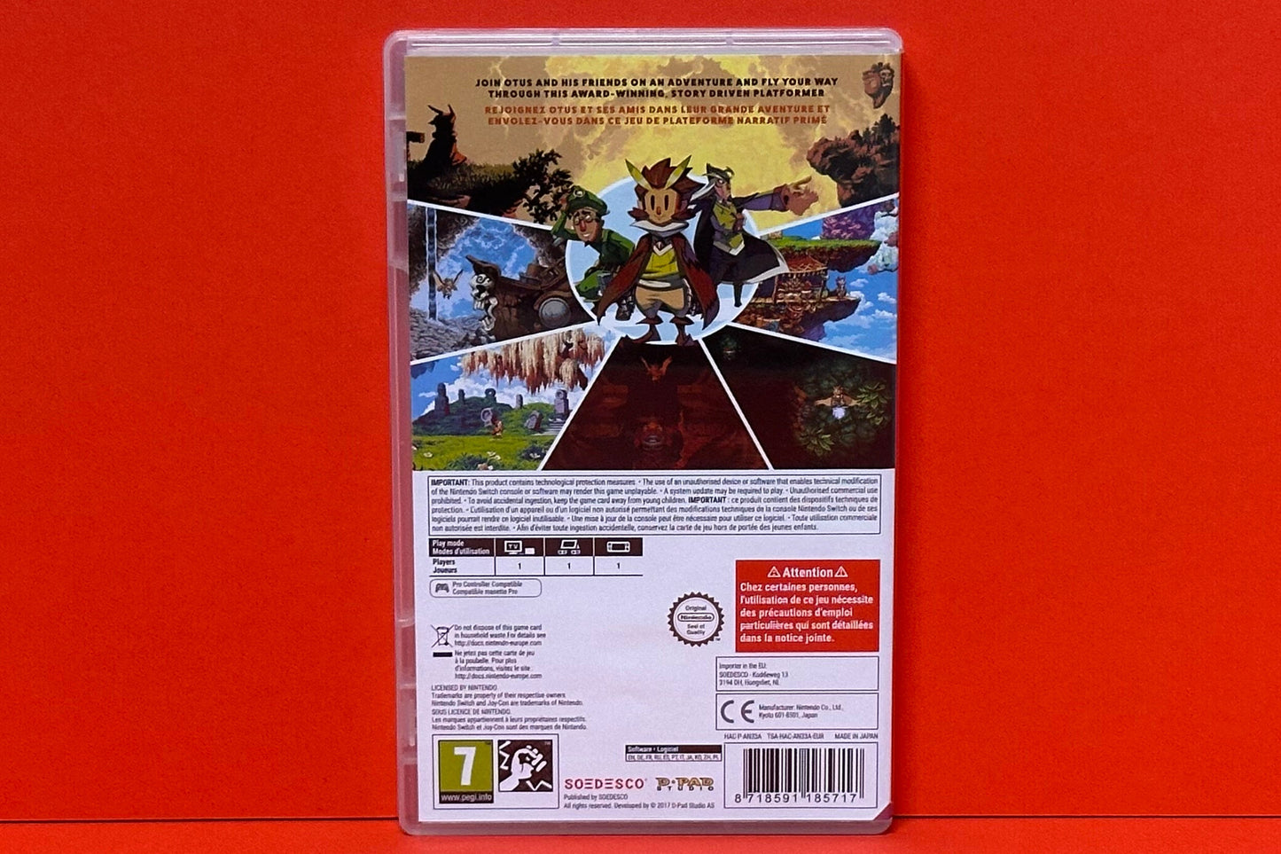 Owlboy - Nintendo Switch - Pre-Owned