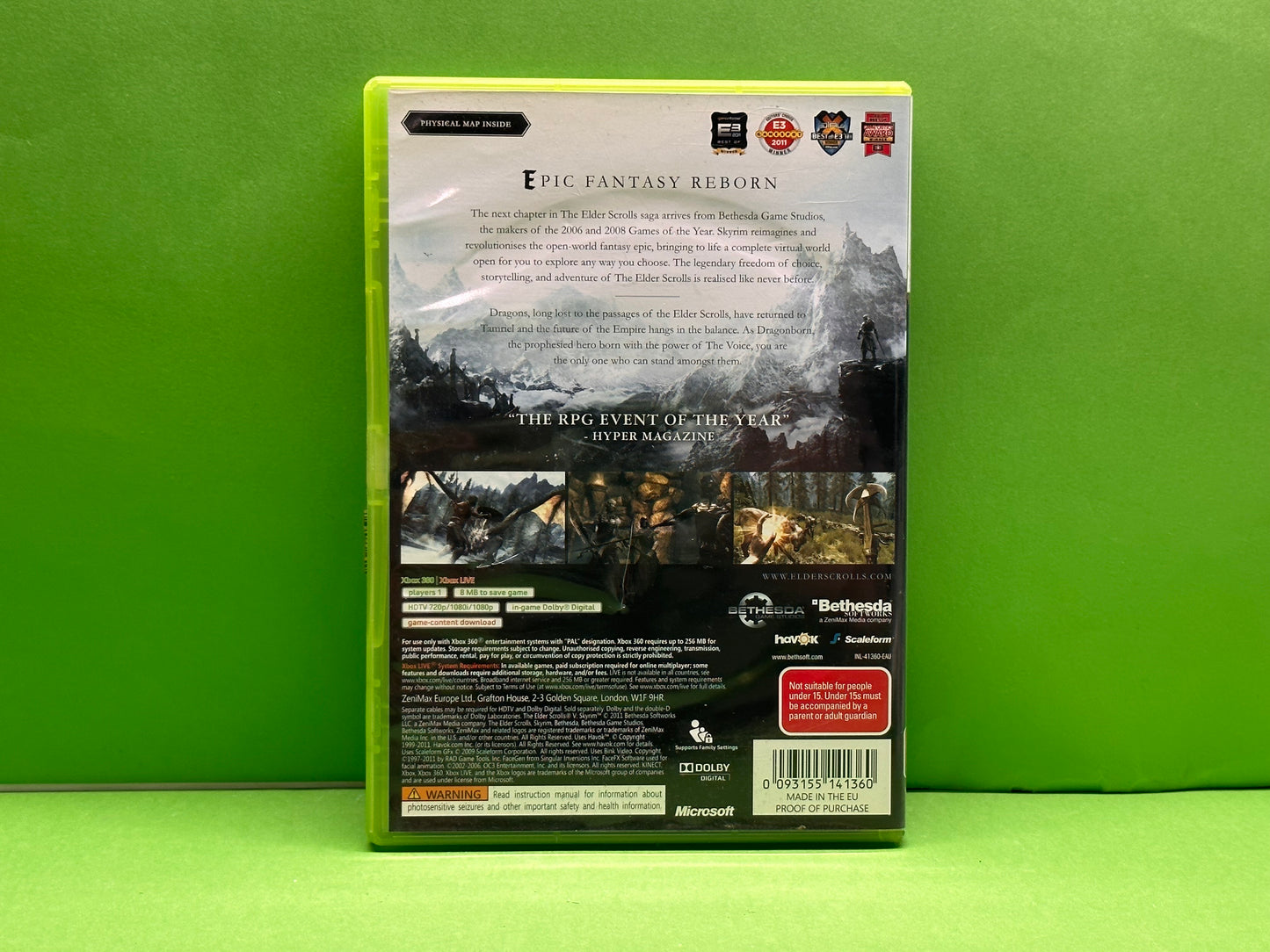 The Elder Scrolls V (5) Skyrim - Xbox 360