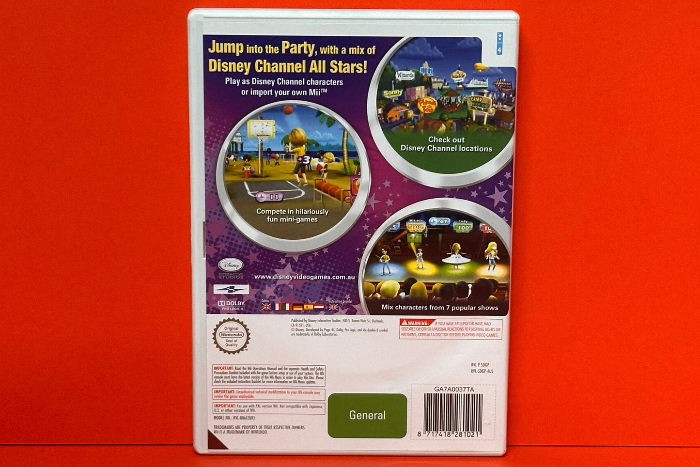 Disney Channel All Star Party - Nintendo Wii - Pre-Owned