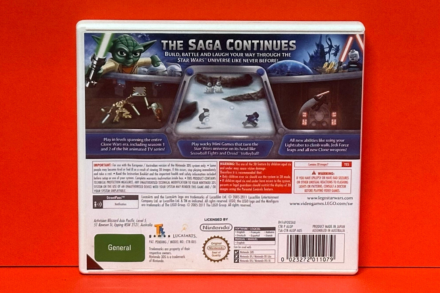 Lego Star Wars III (3) The Clone Wars - Nintendo 3DS - Pre-Owned