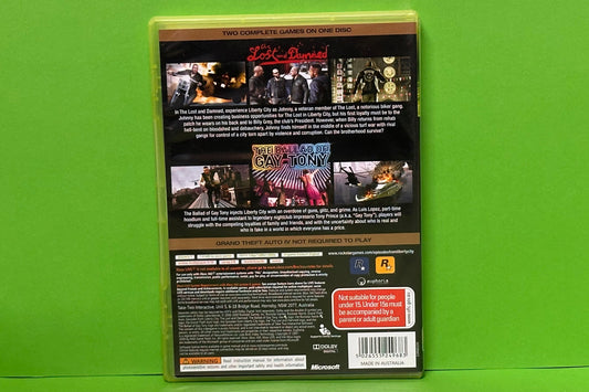 Grand Theft Auto Episodes From Liberty City - Xbox 360 - Pre-Owned