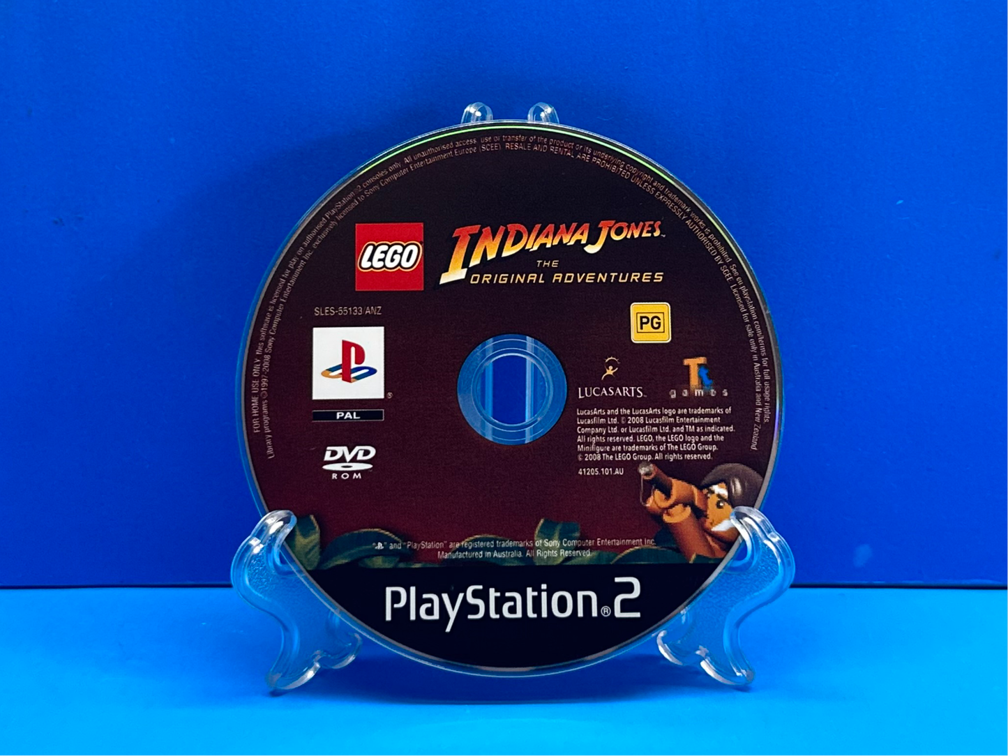 Lego Indiana Jones The Original Adventures *Disc Only* - Playstation 2 - Pre-Owned