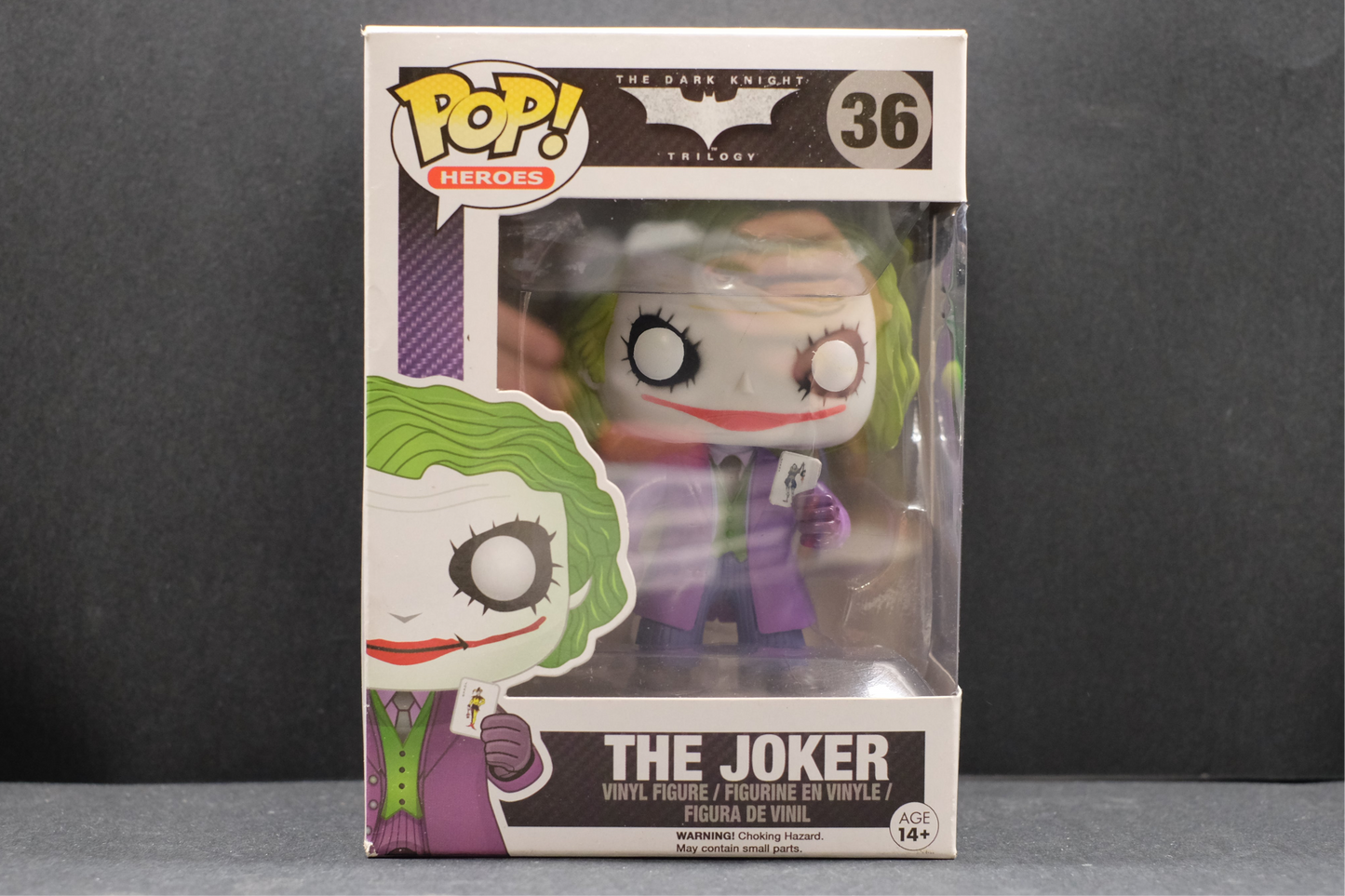 The Dark Knight Trilogy The Joker (36) Funko Pop Figure - Collectables - Pre-Owned