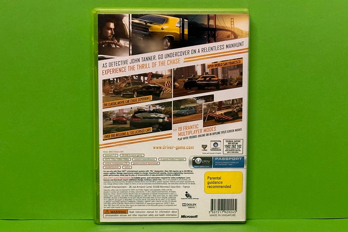 Driver San Francisco - Xbox 360 - Pre-Owned