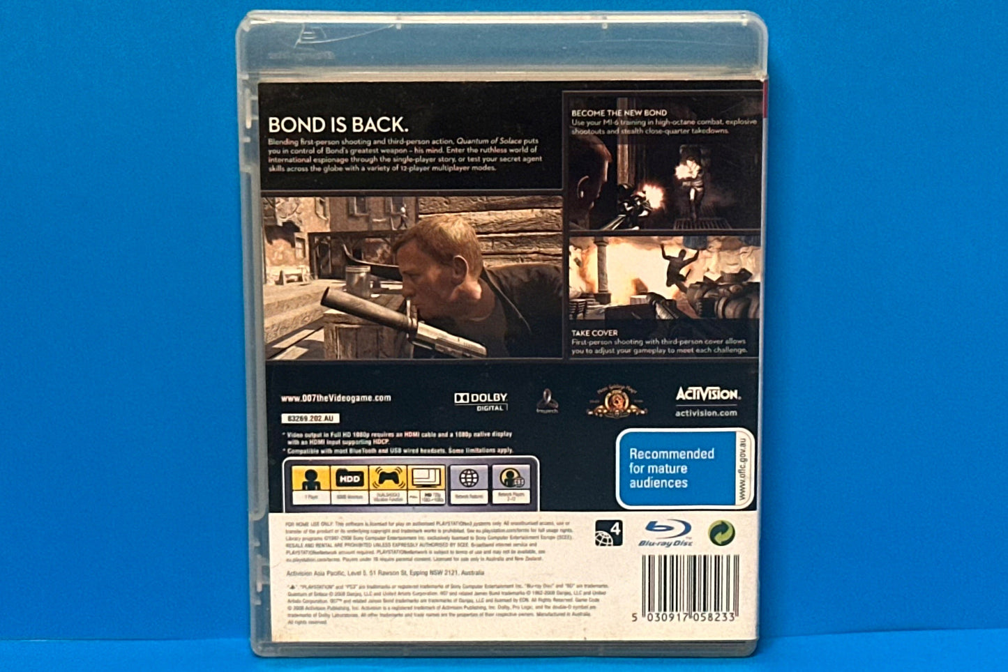 007 Quantum Of Solace - Playstation 3 - Pre-Owned