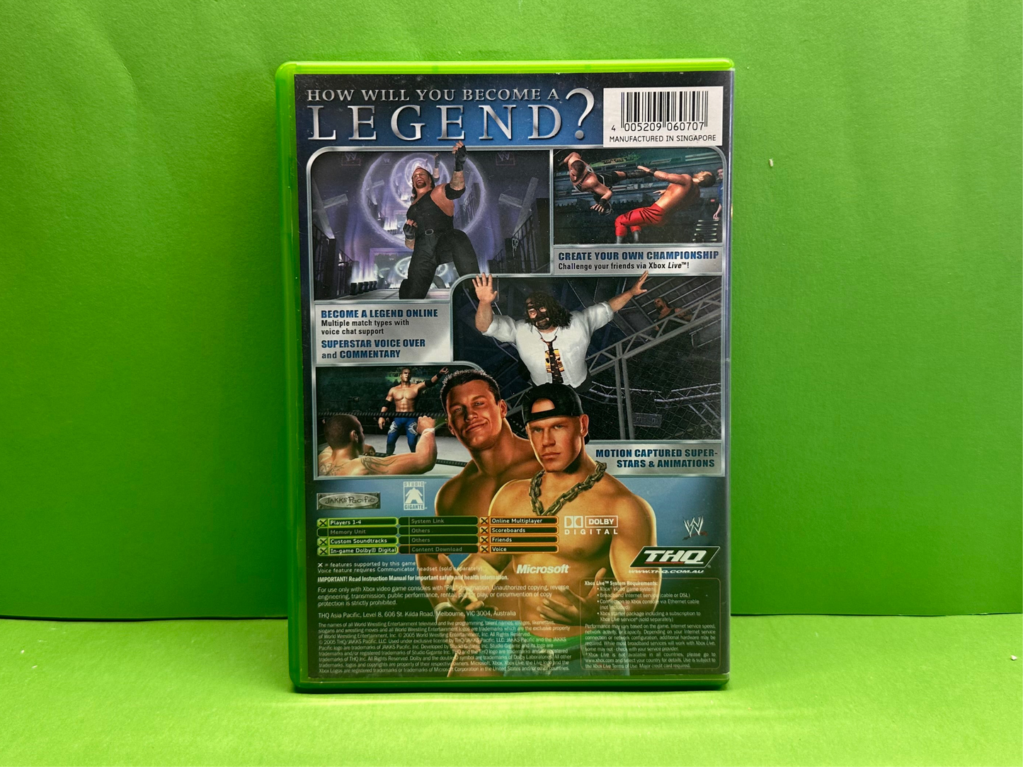 WrestleMania 21 *No Manual* - Xbox Original