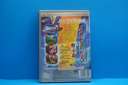 Sonic Heroes (Platinum) - Playstation 2 - Pre-Owned