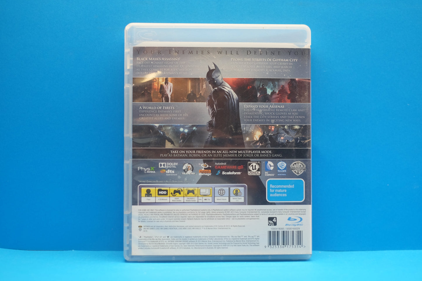 Batman Arkham Origins - Playstation 3 - Pre-Owned