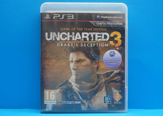 Uncharted 3 Drake's Deception - Playstation 3 - Pre-Owned