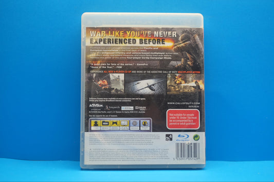 Call Of Duty World At War - Playstation 3 - Pre-Owned