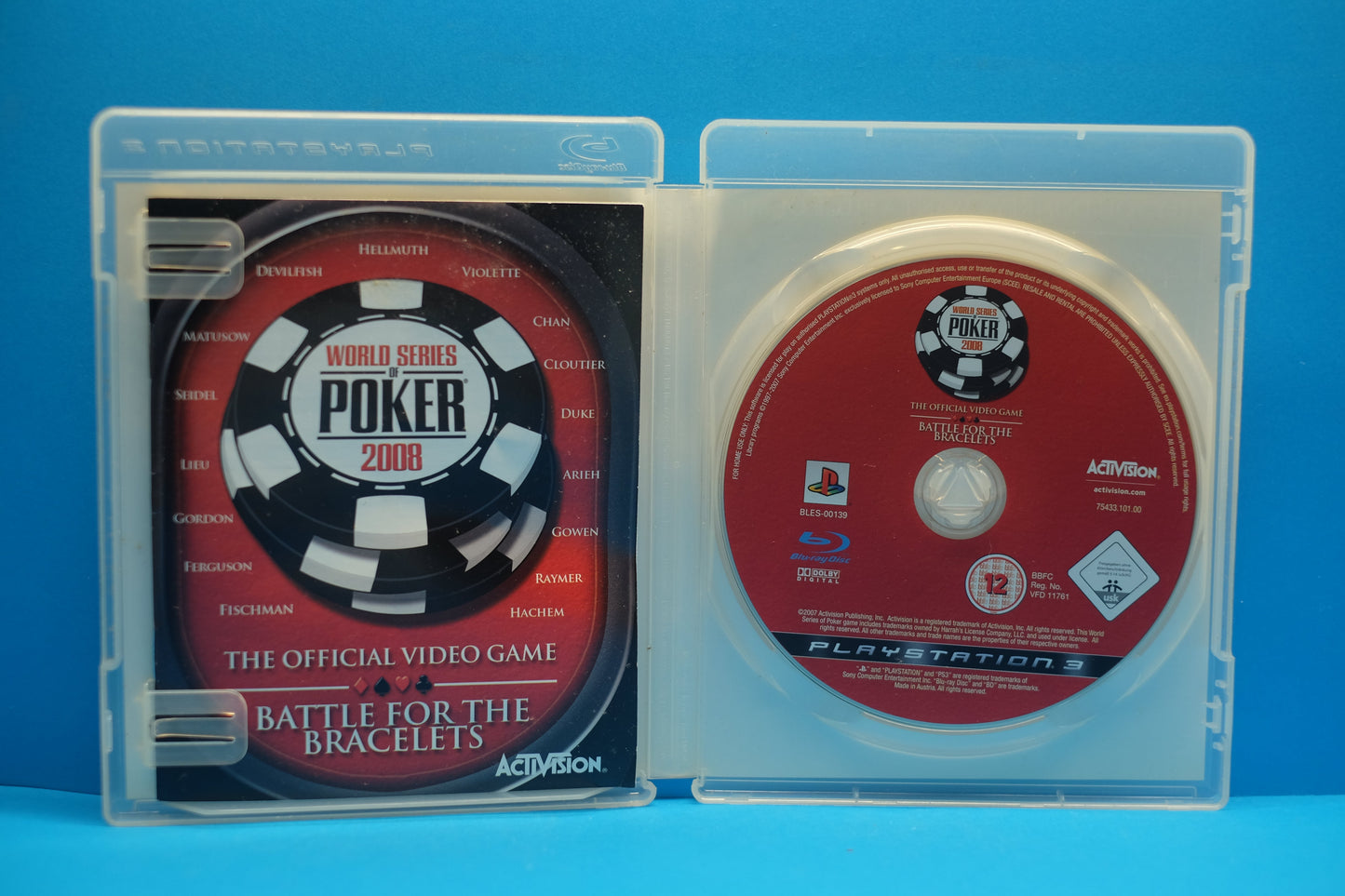 World Series Of Poker 2008 Battle For Bracelets - Playstation 3 - Pre-Owned