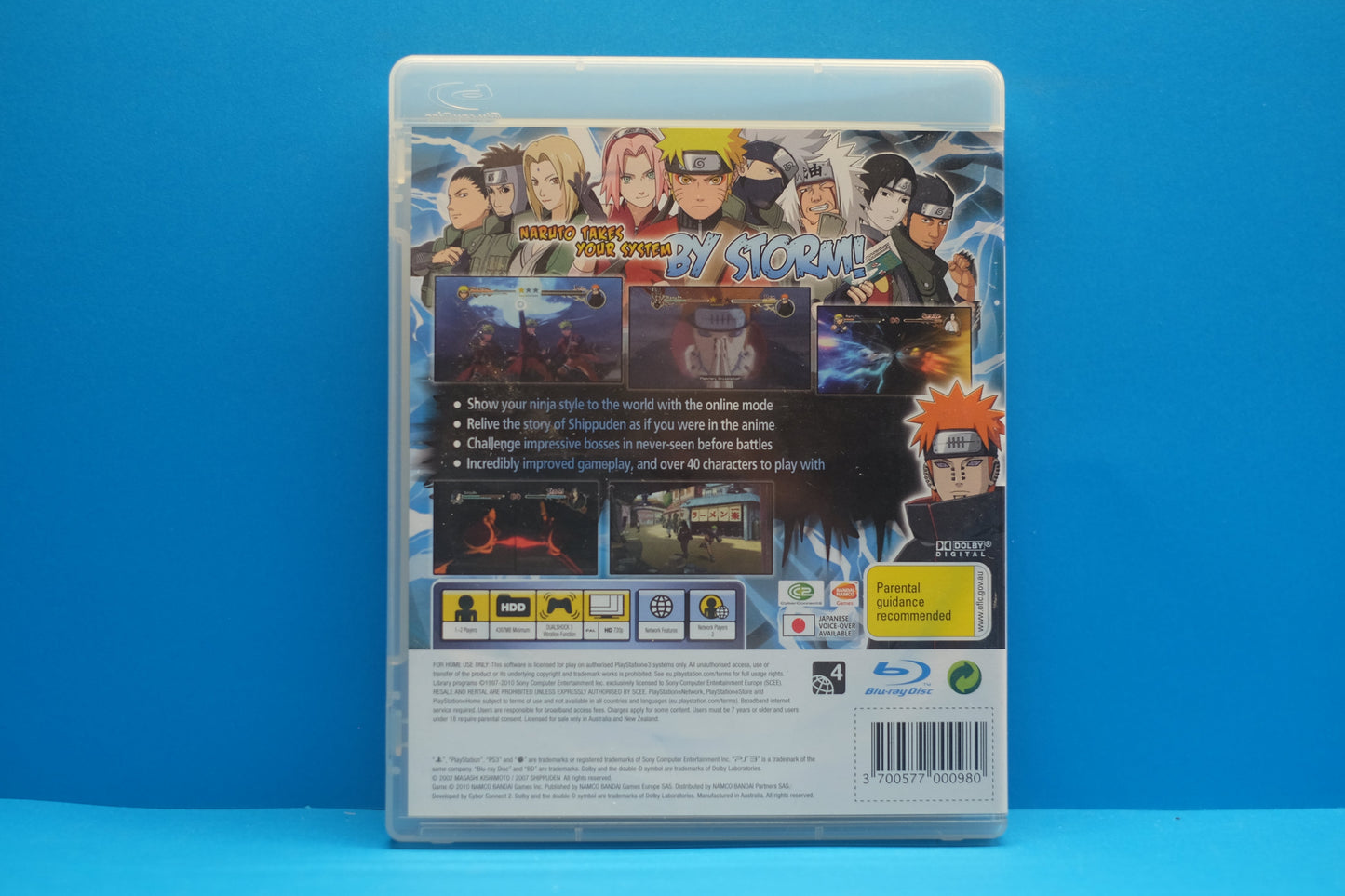 Naruto Shippuden Ultimate Ninja Storm 2 - Playstation 3 - Pre-Owned