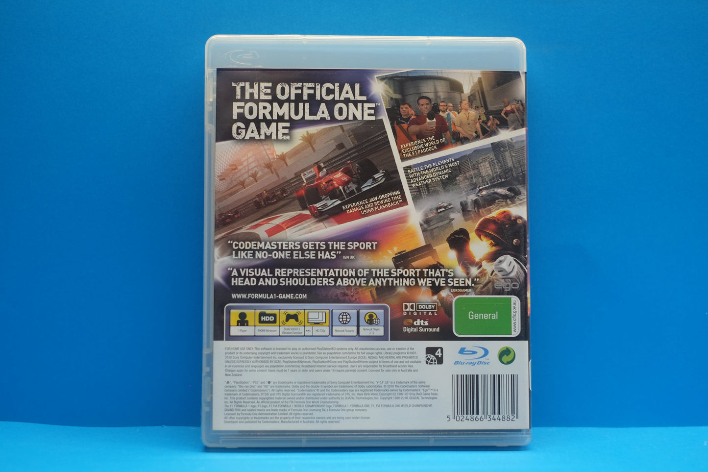 Formula 1 2010 - Playstation 3 - Pre-Owned