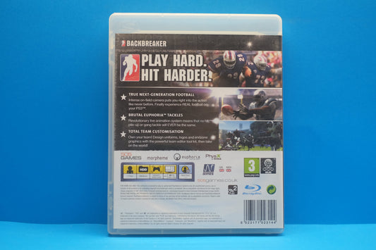Backbreaker - Playstation 3 - Pre-Owned