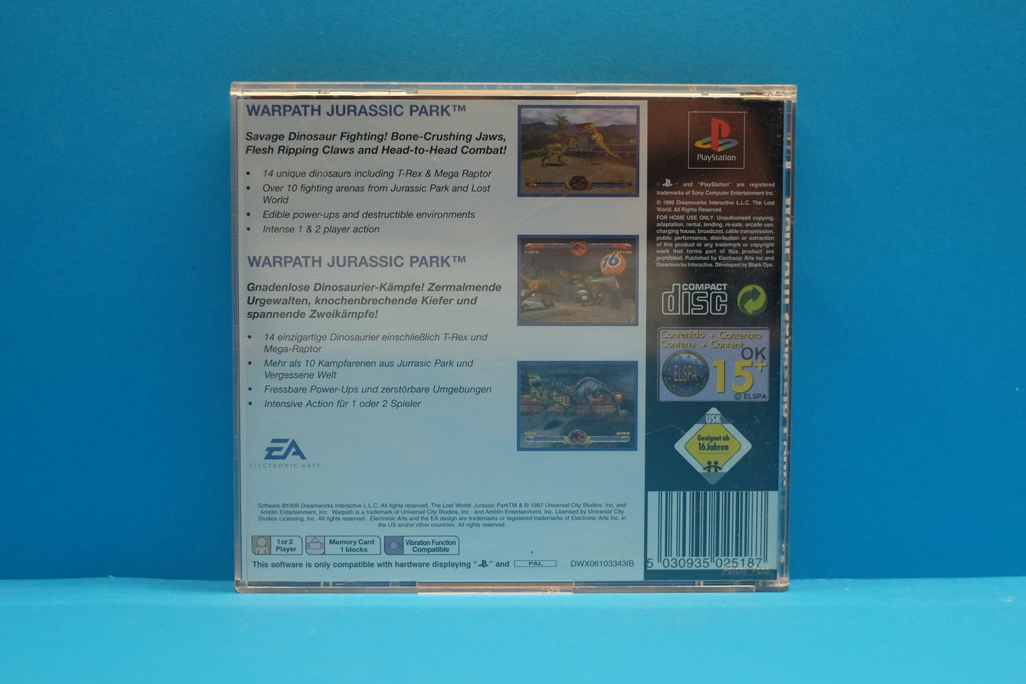 Jurassic Park Warpath - Playstation 1 - Pre-Owned