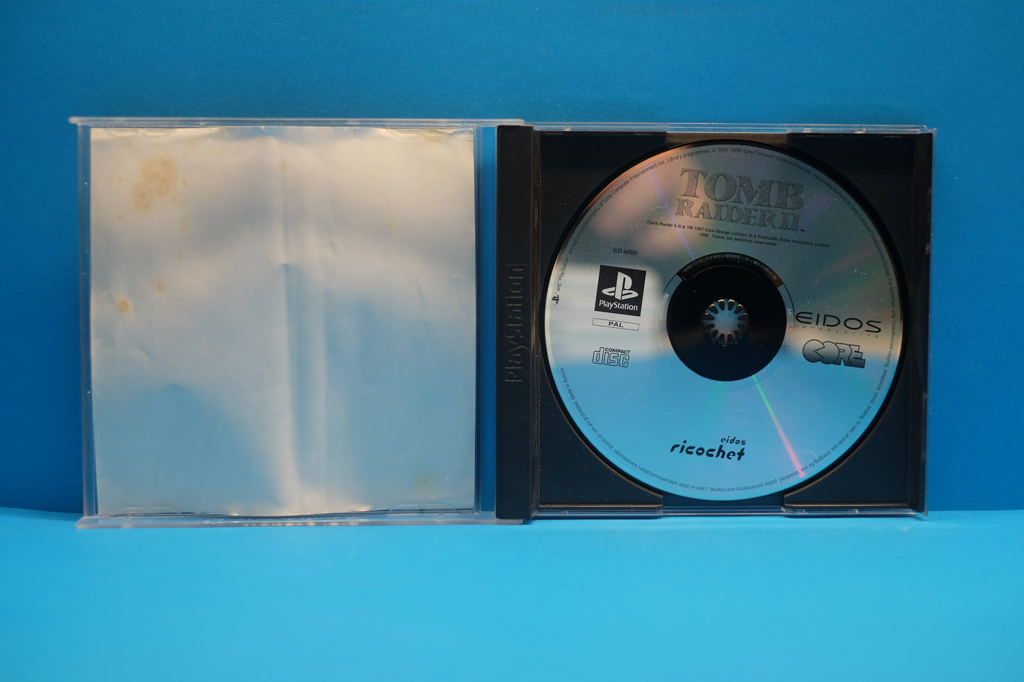 Tomb Raider II (2) *No Manual* - Playstation 1 - Pre-Owned