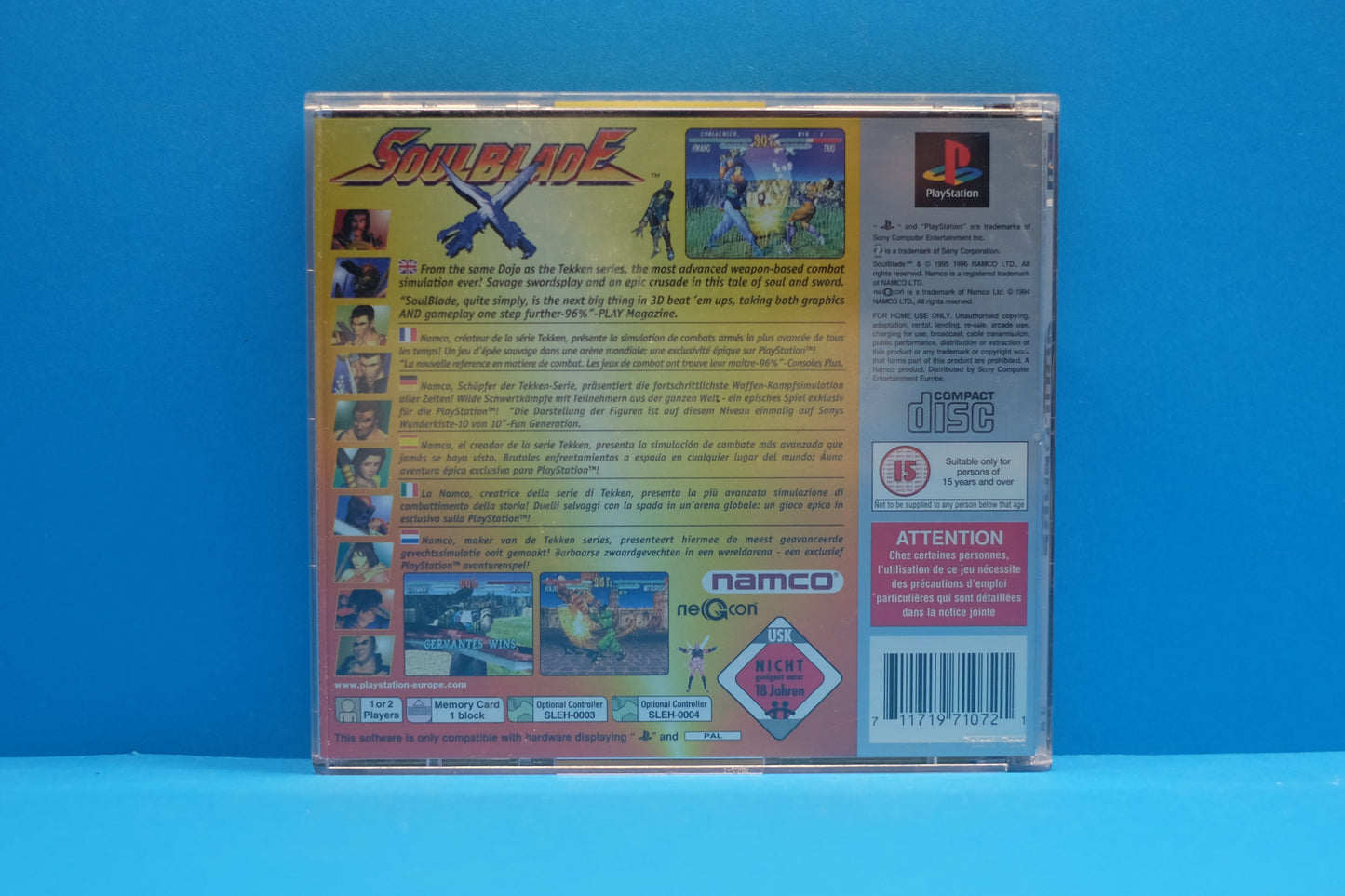 Soul Blade - Playstation 1 - Pre-Owned