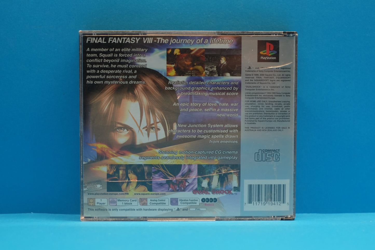 Final Fantasy VIII (8) - Playstation 1 - Pre-Owned