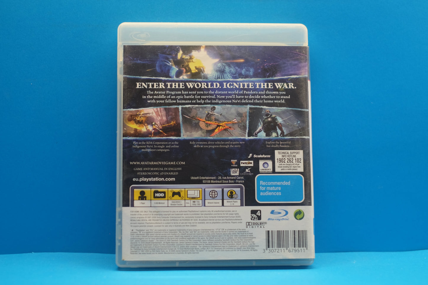 James Cameron's Avatar The Game - Playstation 3 - Pre-Owned