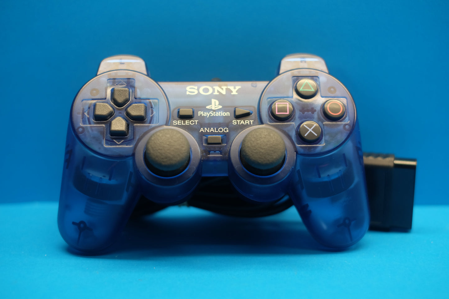 Official Dualshock 2 Playstation 2 (Blue) Controller - Pre-Owned