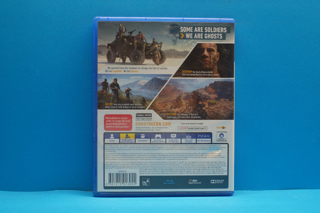Tom Clancy's Ghost Recon Wildlands - Playstation 4 - Pre-Owned