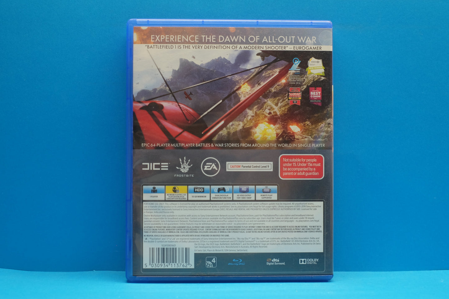Battlefield 1 - Playstation 4 - Pre-Owned