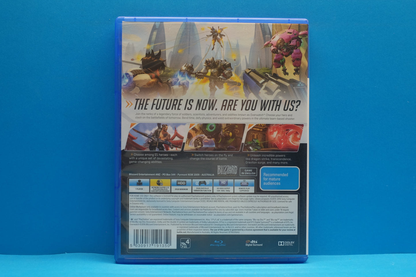 Overwatch - Playstation 4 - Pre-Owned