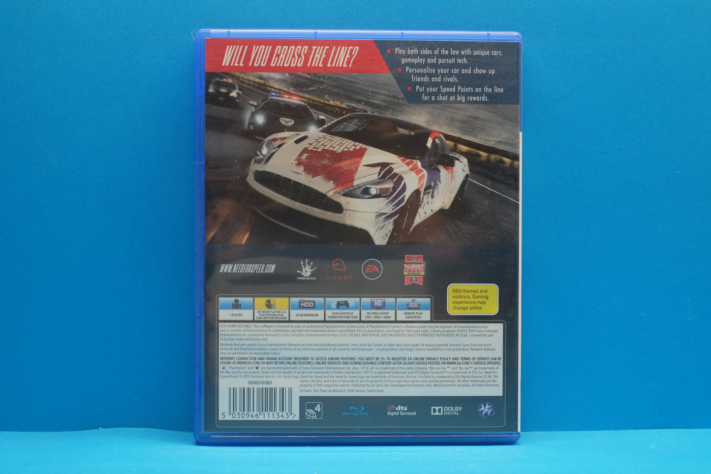 Need For Speed Rivals - Playstation 4 - Pre-Owned