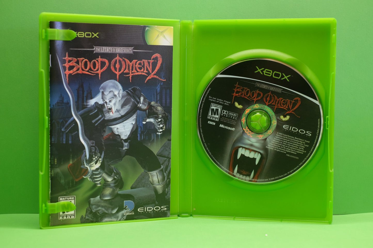 The Legacy Of Kain Series Blood Omen 2 (NTSC) - Xbox Original - Pre-Owned
