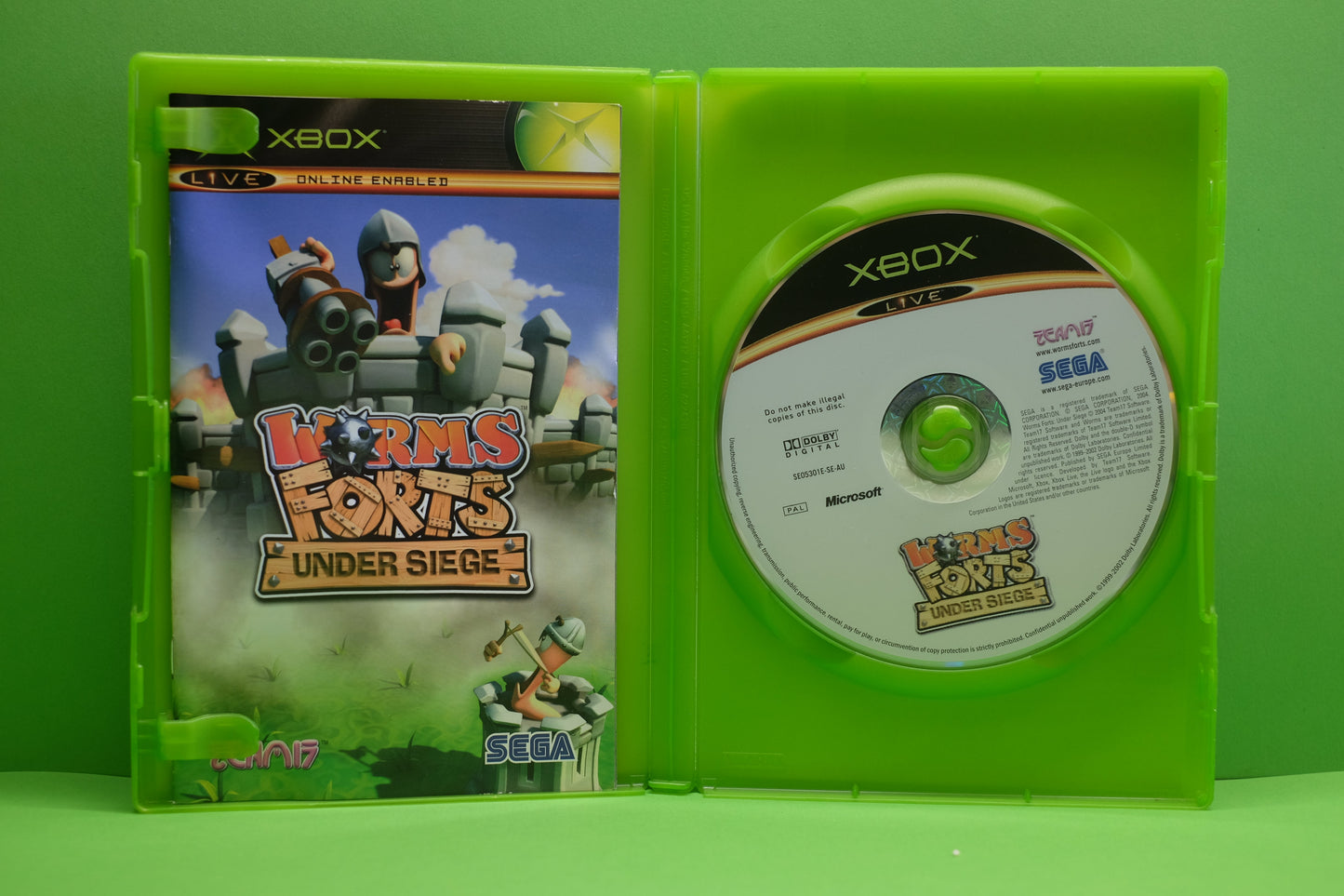 Worms Forts Under Siege - Xbox Original - Pre-Owned