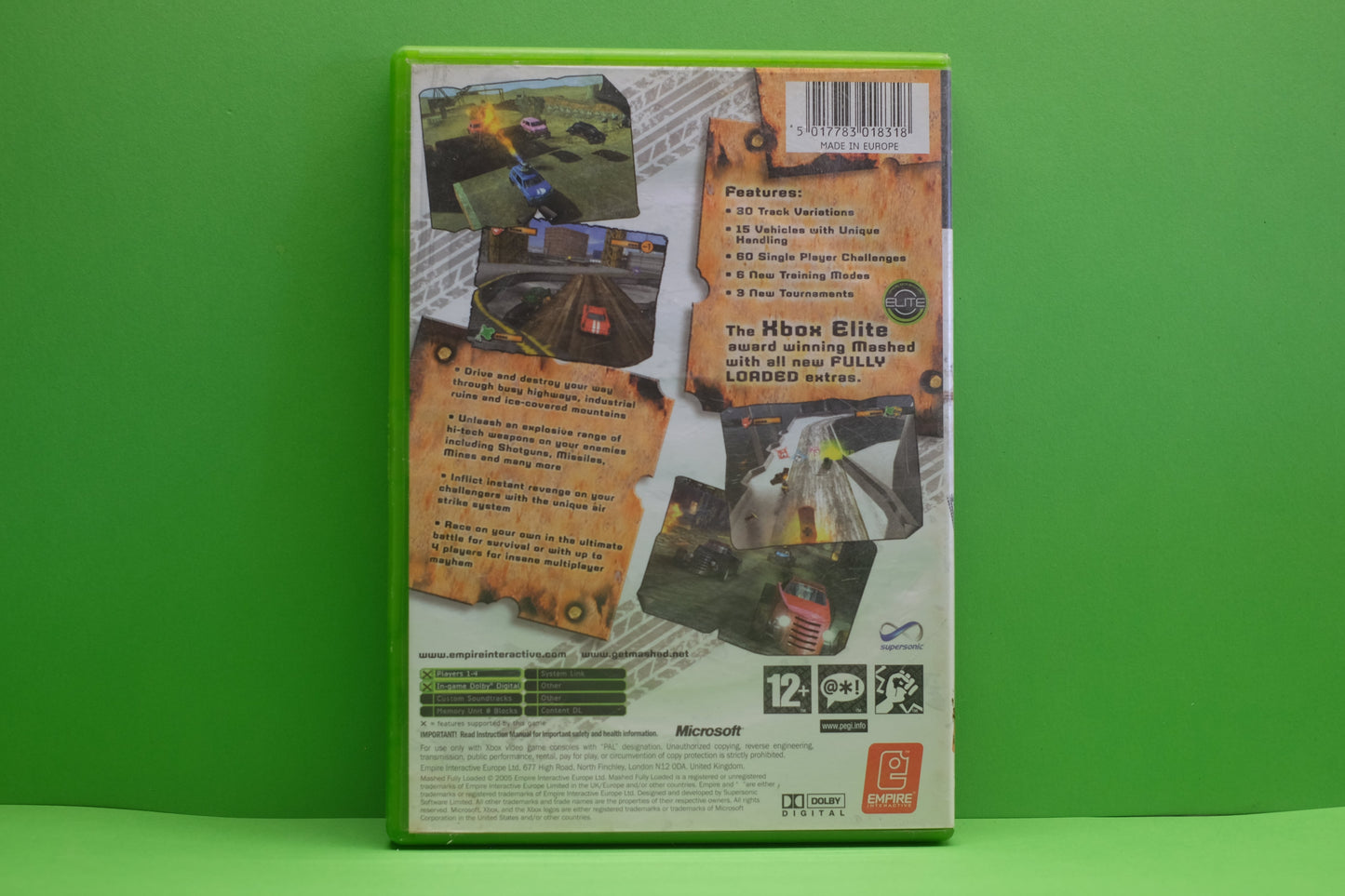 Mashed Fully Loaded - Xbox Original - Pre-Owned