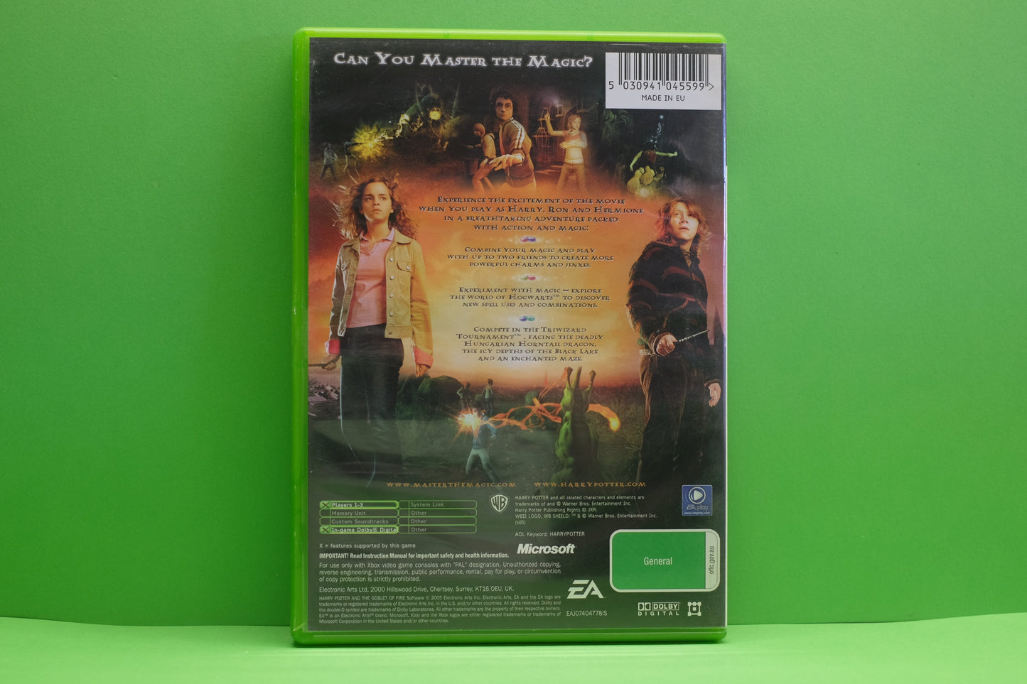 Harry Potter And The Goblet Of Fire - Xbox Original - Pre-Owned