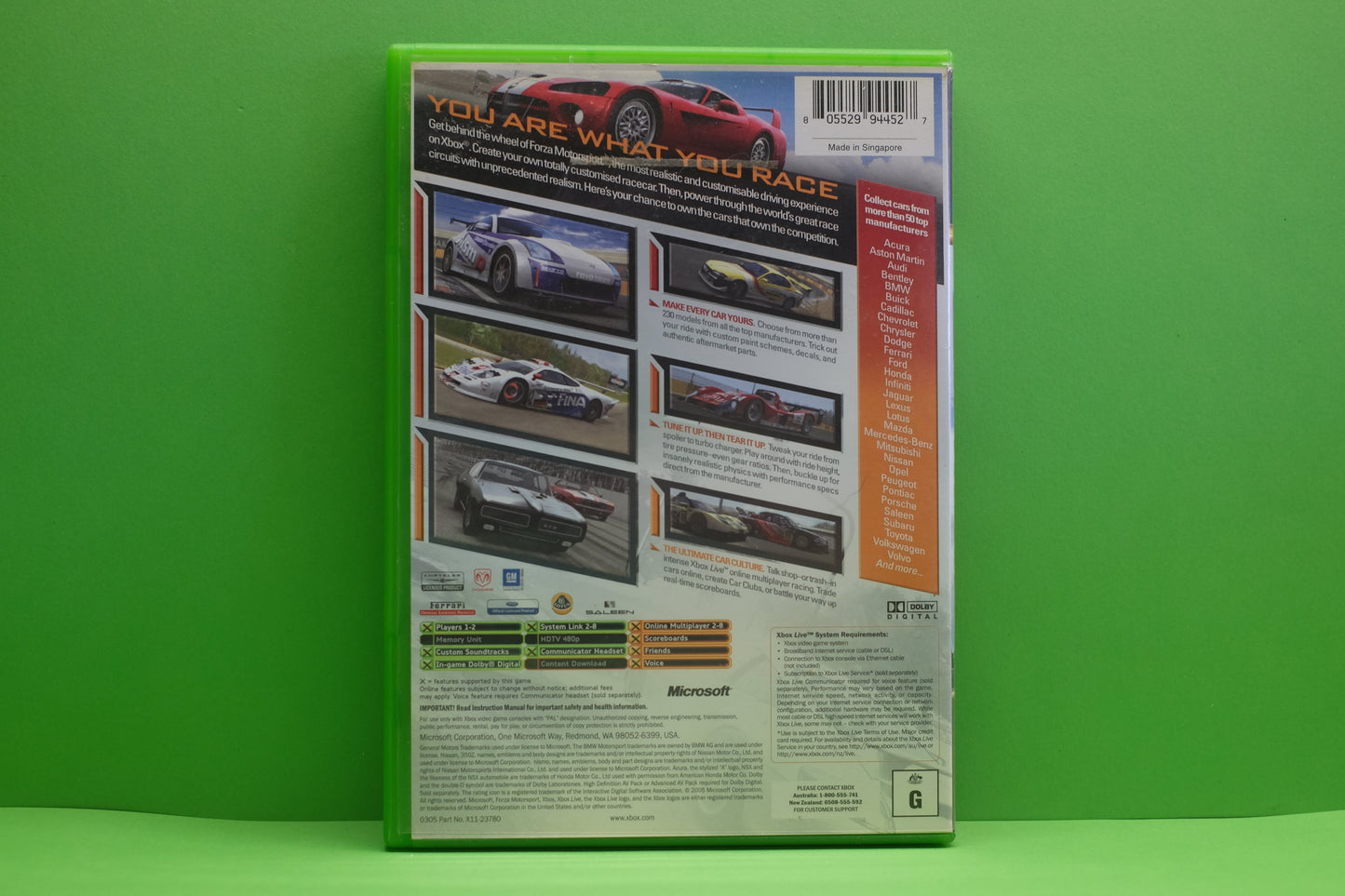 Forza Motorsport - Xbox Original - Pre-Owned