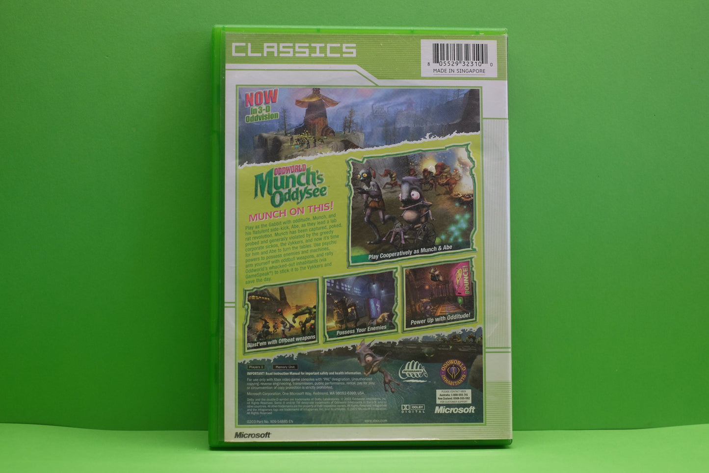 Oddworld Munch's Oddysee - Xbox Original - Pre-Owned