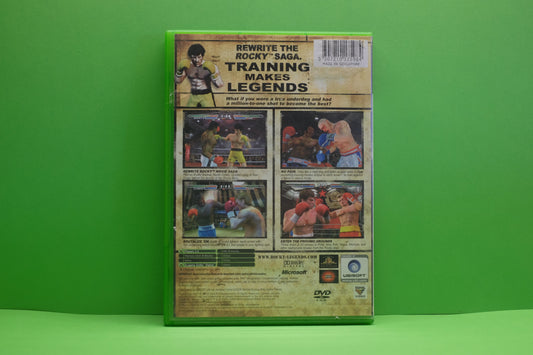 Rocky Legends *No Manual* - Xbox Original - Pre-Owned
