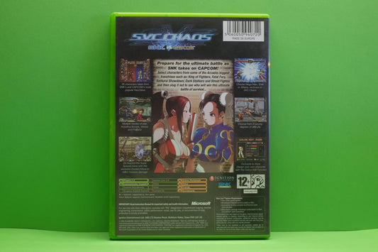 SNK VS Capcom SVC Chaos - Xbox Original - Pre-Owned