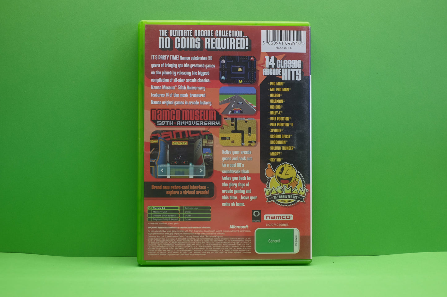 Namco Museum 50TH Anniversary - Xbox Original - Pre-Owned