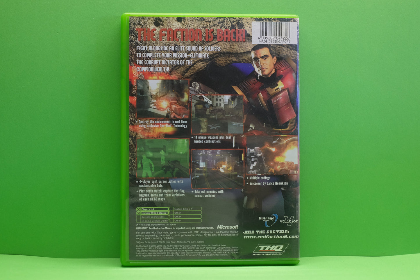 Red Faction II (2) - Xbox Original - Pre-Owned