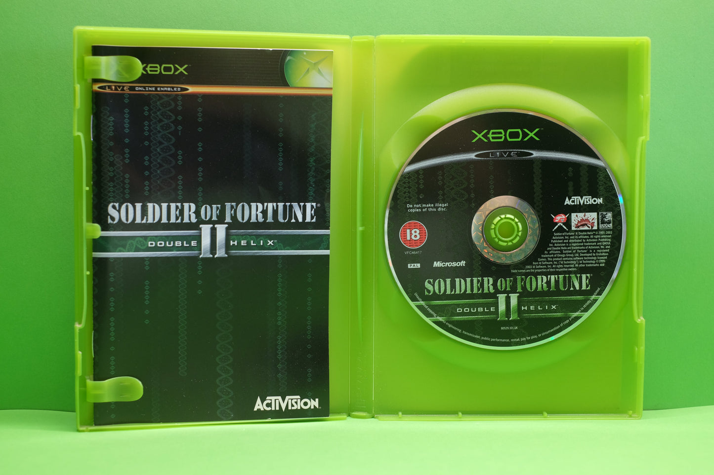Soldier Of Fortune Double Helix II (2) - Xbox Original - Pre-Owned