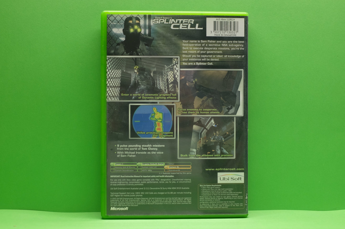 Tom Clancy's Splinter Cell - Xbox Original - Pre-Owned