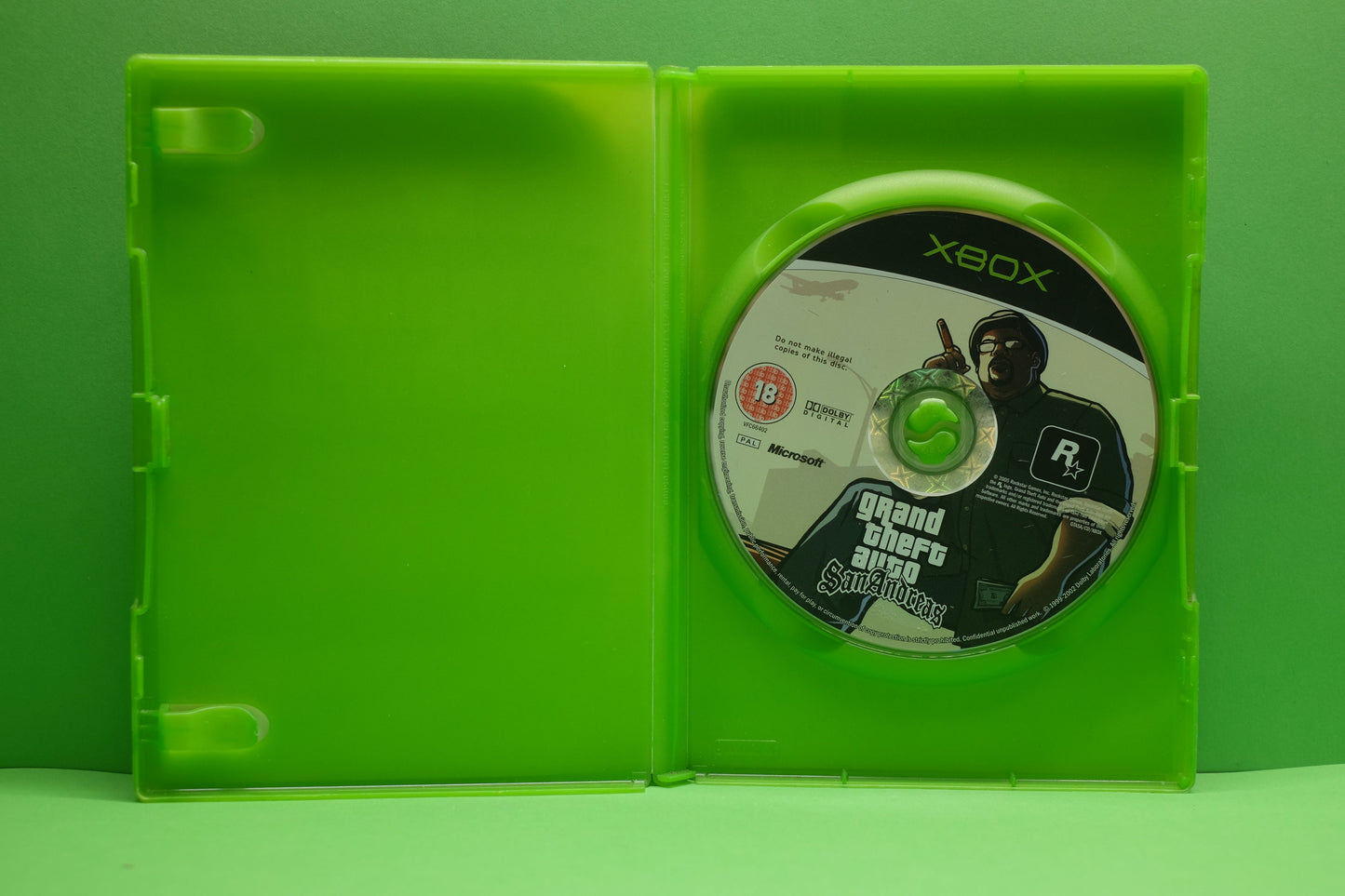 Grand Theft Auto San Andreas *No Manual* - Xbox Original - Pre-Owned