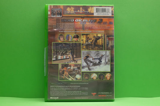 Dead Or Alive 3 - Xbox Original - Pre-Owned