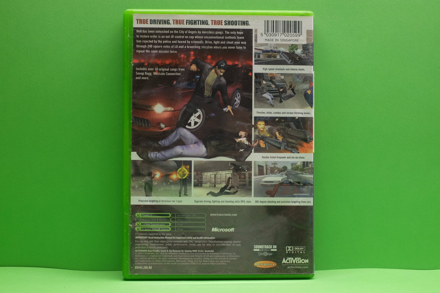 True Crime Streets Of LA - Xbox Original - Pre-Owned