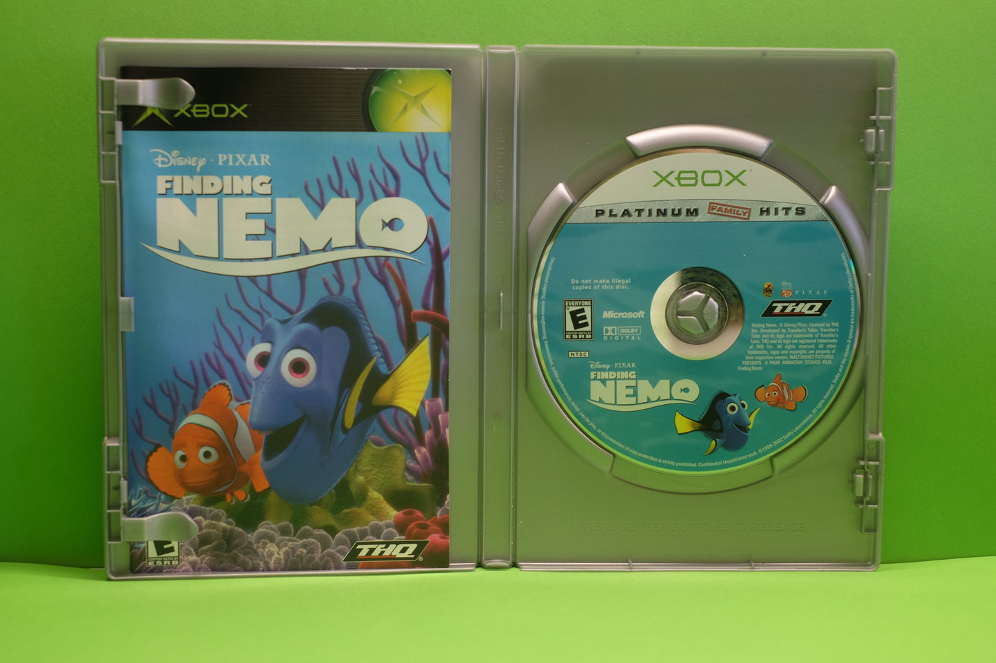 Disney Pixar Finding Nemo (NTSC) (Platinum) - Xbox Original - Pre-Owned